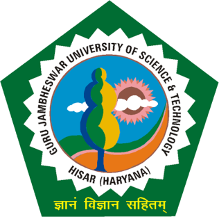 Guru Jambheshwar University of Science and Technology logo